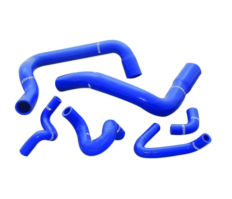 Mishimoto 86-93 Ford Mustang Blue Silicone Hose Kit