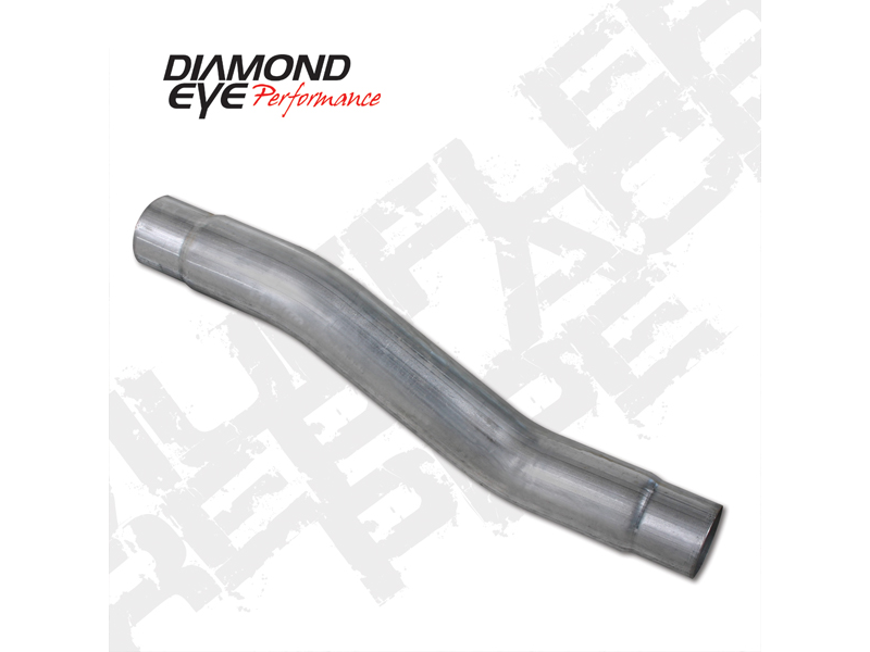 Exhaust Muffler 3.5 Inch Inlet/Outlet 32 Inch 03-Early 04 Dodge RAM 2500/3500 Performance Series Diamond Eye