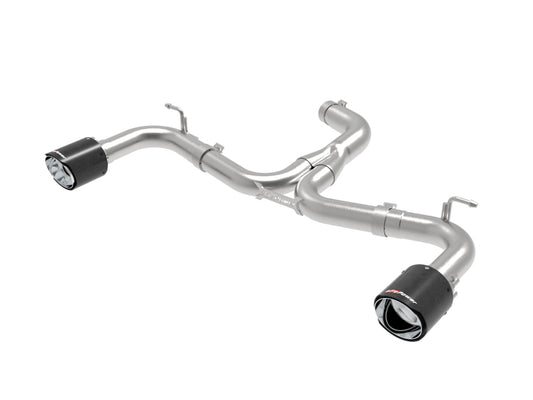 aFe 18-20 VW GTI (MK7.5) 2.0L MACH Force-Xp 3in to 2.5in 304 SS Axle-Back Exhaust System- Carb. Tips