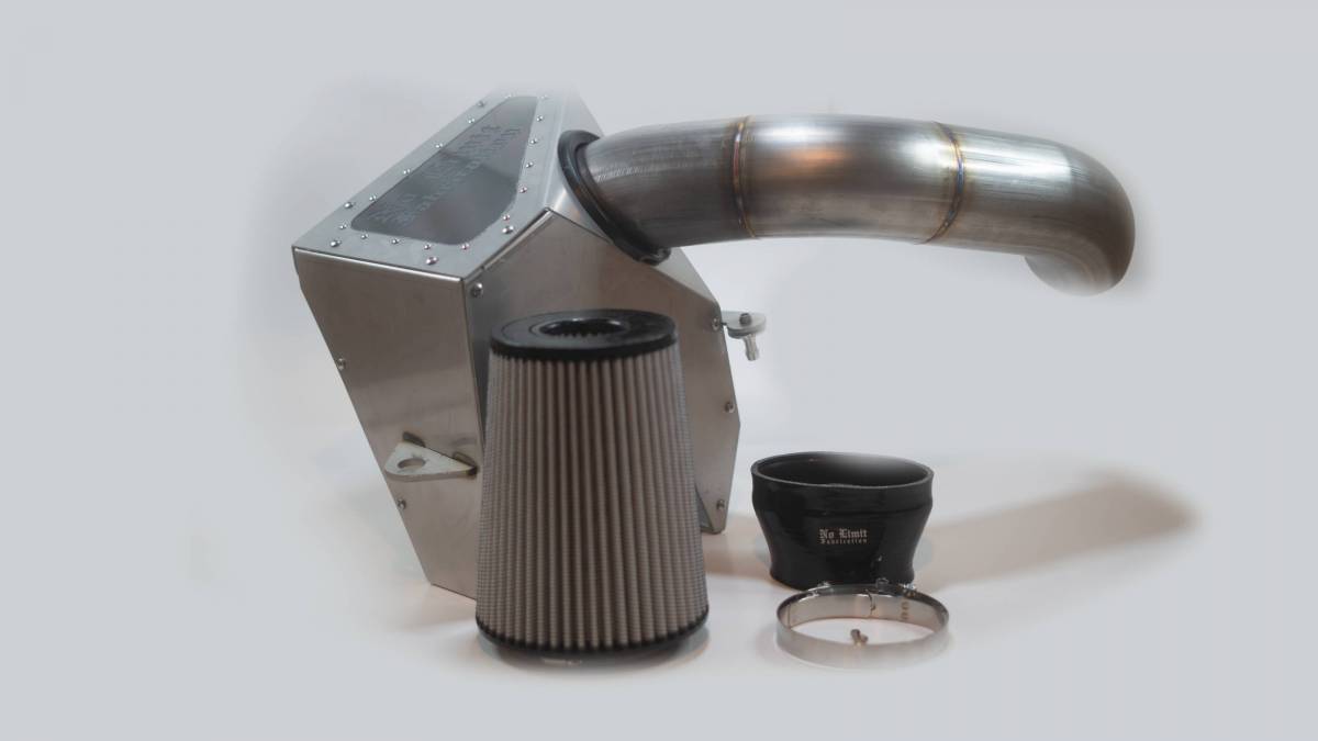 Premium Cold Air Intake Black No Limit Fabrication