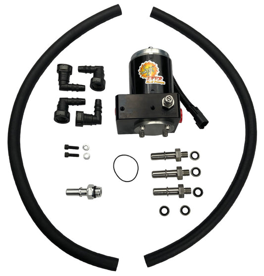 PureFlow Raptor 98.5-02 Dodge 5.9L Cummins FRRP-150 Factory Replacement Fuel Pump w/Big Line Kit