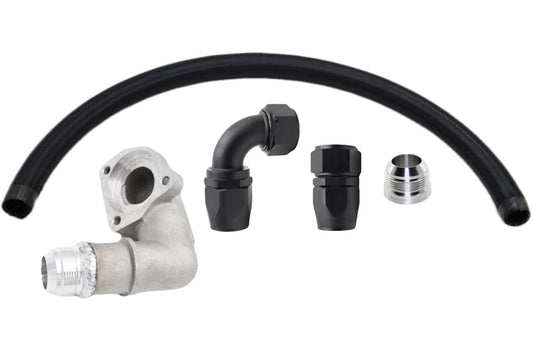 1989-1998 12V Cummins DIY AN Braided Radiator Hose Full Send Diesel