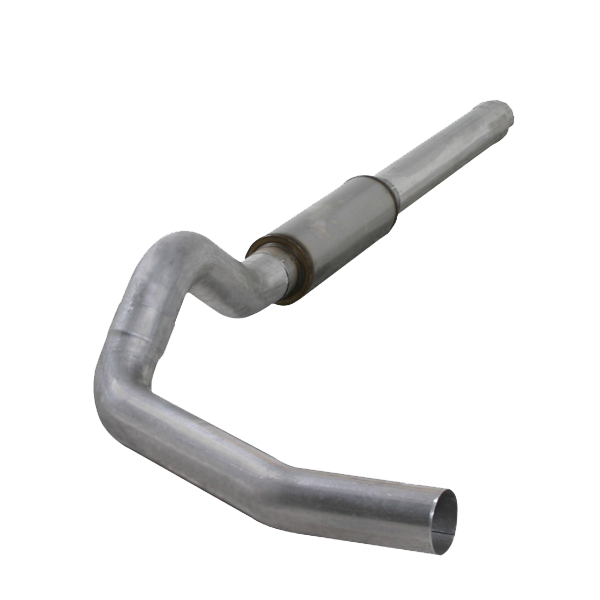 Cat Back Exhaust 04.5-07.5 Dodge RAM 2500/3500 5 Inch Single/Dual With Muffler Split Side Aluminized Diamond Eye