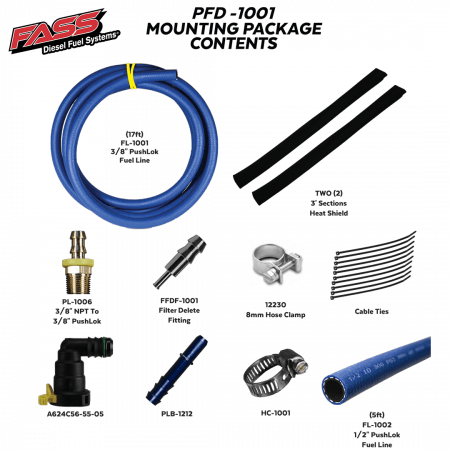 FASS PFD1001 Powerstroke Filter Delete Kit