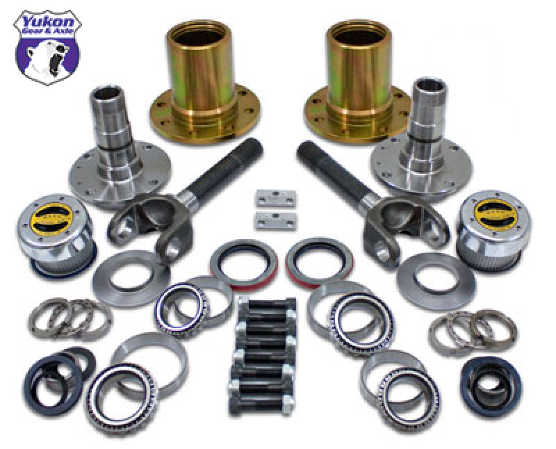 Yukon Gear Spin Free Locking Hub Conv Kit For Dana 30 & Dana 44 TJ / XJ / YJ / 27 Spline / 5 X 4.5in