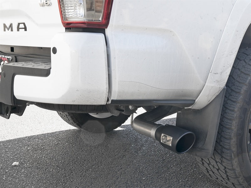 aFe MACH Force-Xp 2-1/2in 304 SS Cat-Back Exhaust w/Black Tips 2016+ Toyota Tacoma L4-2.7L / V6-3.5L